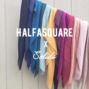 HalfASquare X Solid Collection