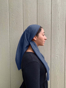 Cornflower Blue Headscarf