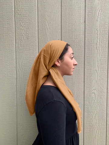 Honey Mustard Headscarf