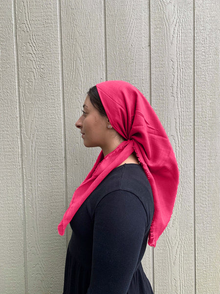 Back to the Fuchsia Headscarf (𝑆𝑝𝑟𝑖𝑛𝑔 + 𝑊𝑖𝑛𝑡𝑒𝑟)