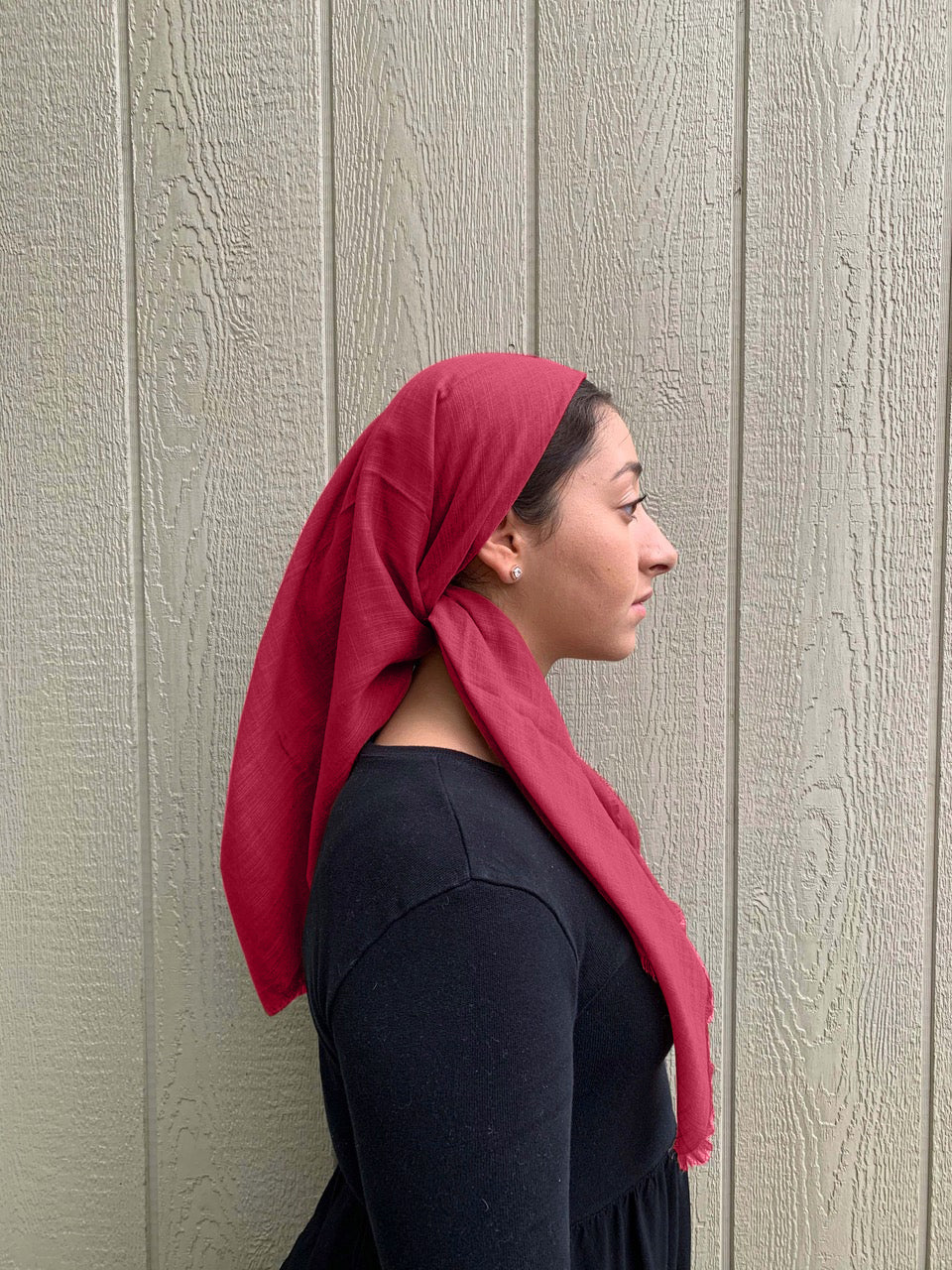 Rose Petal Headscarf