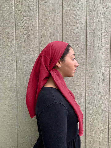 Rose Petal Headscarf