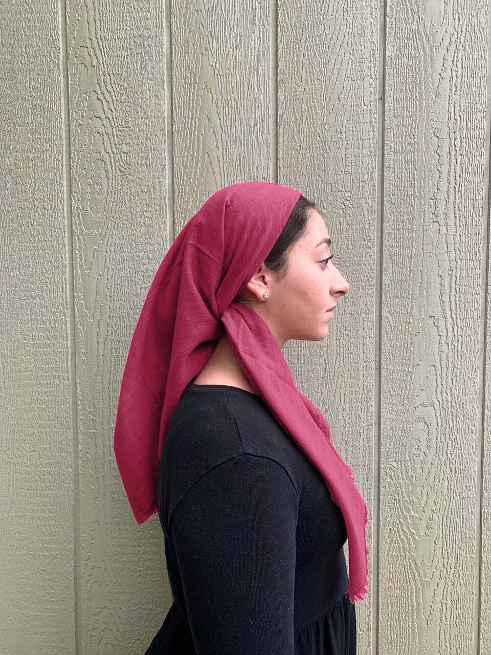 Rose Petal Headscarf
