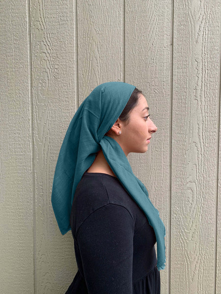 Teal Me Everything Headscarf (𝑆𝑝𝑟𝑖𝑛𝑔 + 𝑊𝑖𝑛𝑡𝑒𝑟)
