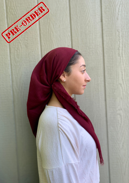 It's Not Red Wine Headscarf (𝑊𝑖𝑛𝑡𝑒𝑟 + 𝐴𝑢𝑡𝑢𝑚𝑛)
