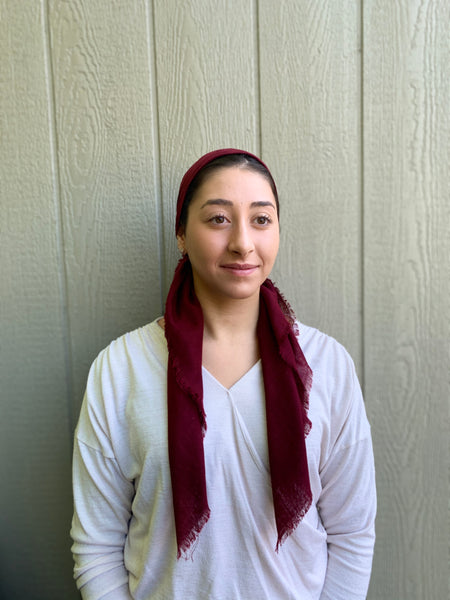 It's Not Red Wine Headscarf (𝑊𝑖𝑛𝑡𝑒𝑟 + 𝐴𝑢𝑡𝑢𝑚𝑛)