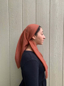 Pumpkin Spice Headscarf (𝐴𝑢𝑡𝑢𝑚𝑛)