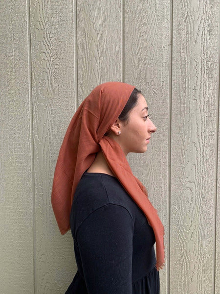 Pumpkin Spice Headscarf (𝐴𝑢𝑡𝑢𝑚𝑛)