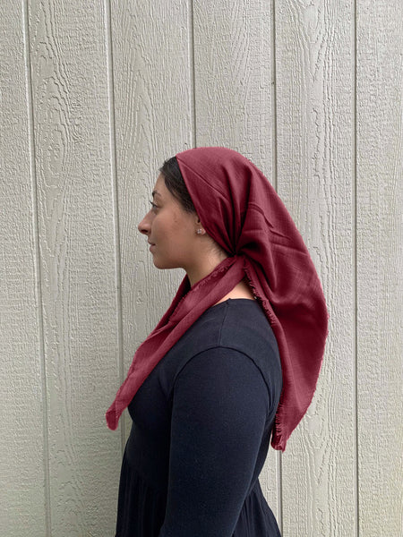 Muted Berry Headscarf
