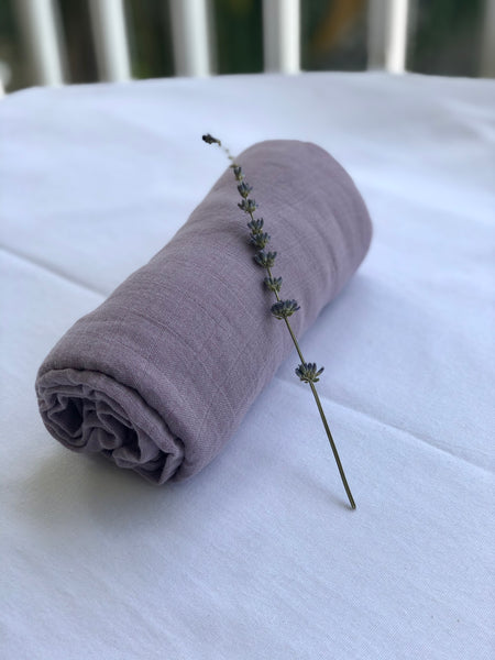 Solid Color Organic Muslin Swaddles