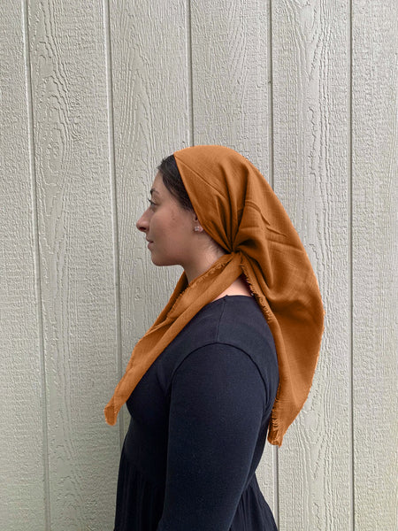 Honey Mustard Headscarf