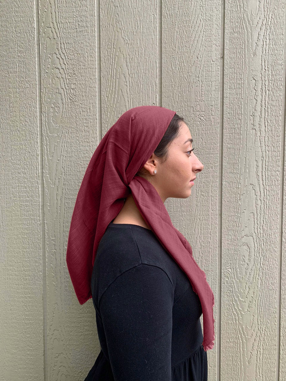 Muted Berry Headscarf