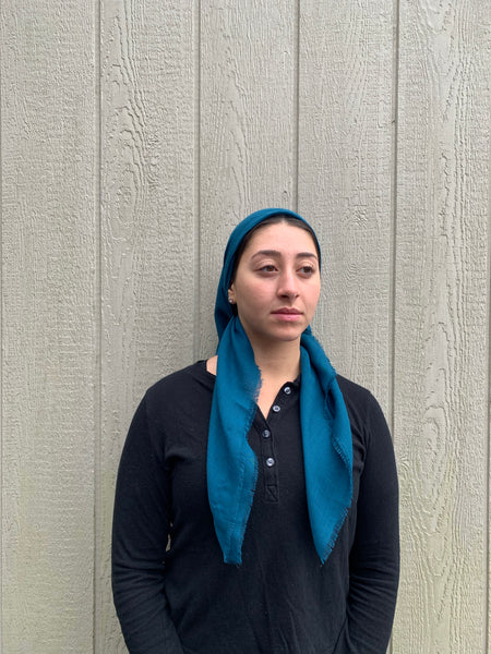 Teal Me Everything Headscarf (𝑆𝑝𝑟𝑖𝑛𝑔 + 𝑊𝑖𝑛𝑡𝑒𝑟)