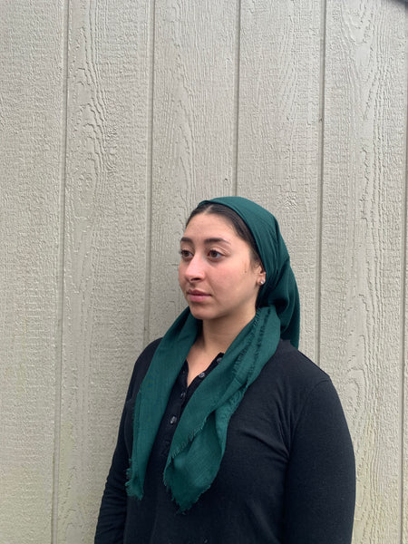 Going Green Headscarf (𝑆𝑢𝑚𝑚𝑒𝑟 + 𝑊𝑖𝑛𝑡𝑒𝑟 + 𝐴𝑢𝑡𝑢𝑚𝑛)