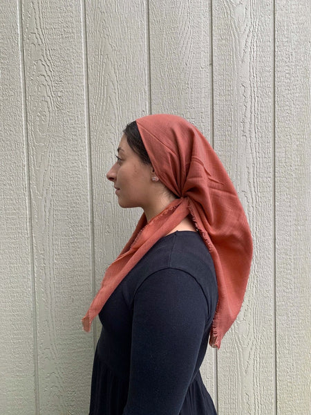 Pumpkin Spice Headscarf (𝐴𝑢𝑡𝑢𝑚𝑛)